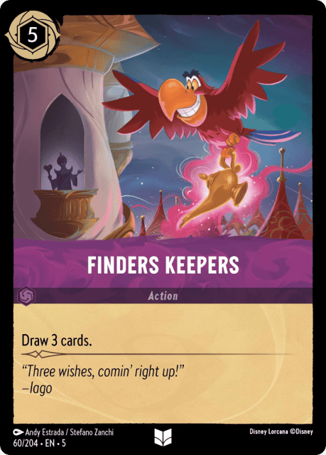 Finders Keepers (Cold Foil) (60) — Shimmering Skies