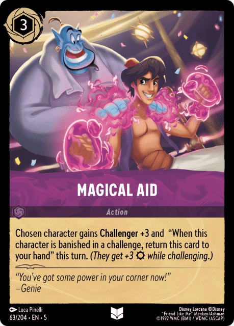 Magical Aid (Cold Foil) (63) — Shimmering Skies