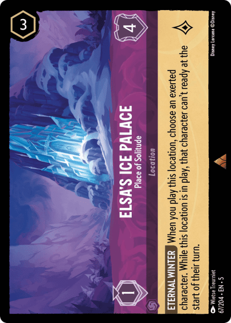 Elsa's Ice Palace (Cold Foil) (67) — Shimmering Skies