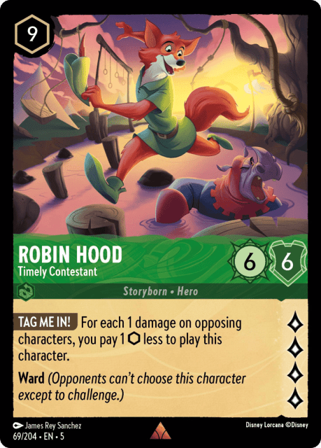 Robin Hood (Cold Foil) (69) — Shimmering Skies