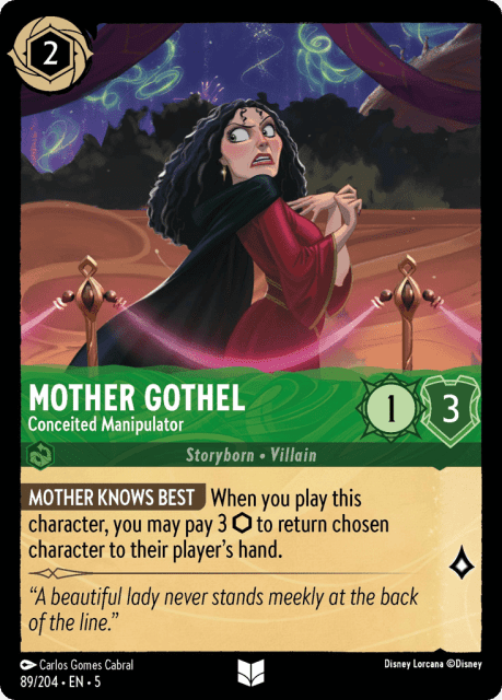 Mother Gothel (Cold Foil) (89) — Shimmering Skies
