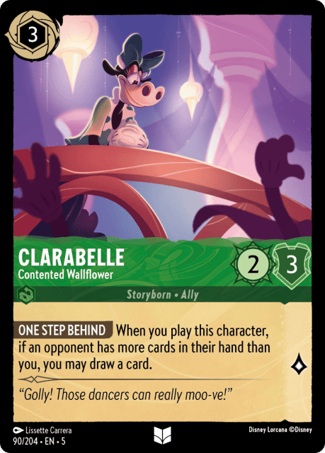 Clarabelle (Cold Foil) (90) — Shimmering Skies
