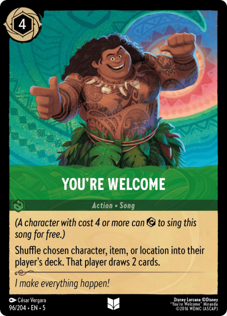 You're Welcome (96) — Shimmering Skies
