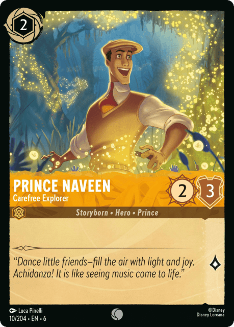 Prince Naveen (Cold Foil) (10) — Azurite Sea