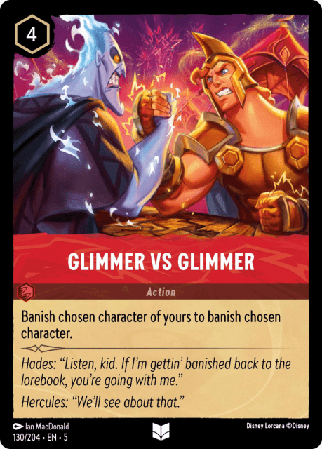 Glimmer vs Glimmer (Cold Foil) (130) — Shimmering Skies
