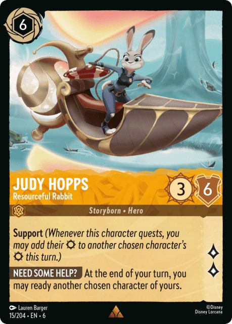 Judy Hopps (Cold Foil) (15) — Azurite Sea