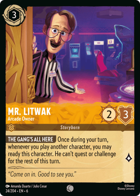 Mr. Litwak (Cold Foil) (24) — Azurite Sea