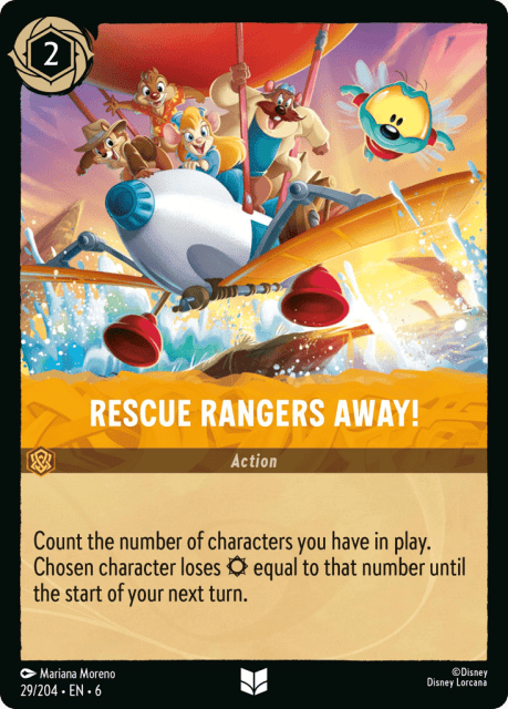 Rescue Rangers Away! (Cold Foil) (29) — Azurite Sea