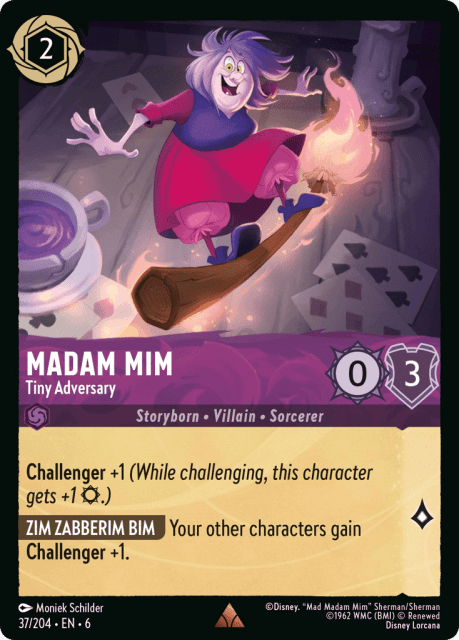 Madam Mim (Cold Foil) (37) — Azurite Sea