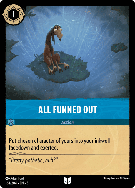 All Funned Out (Cold Foil) (164) — Shimmering Skies