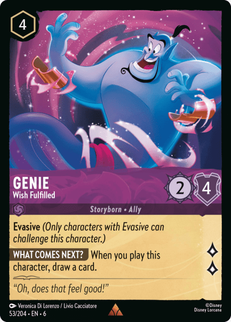 Genie (Cold Foil) (53) — Azurite Sea
