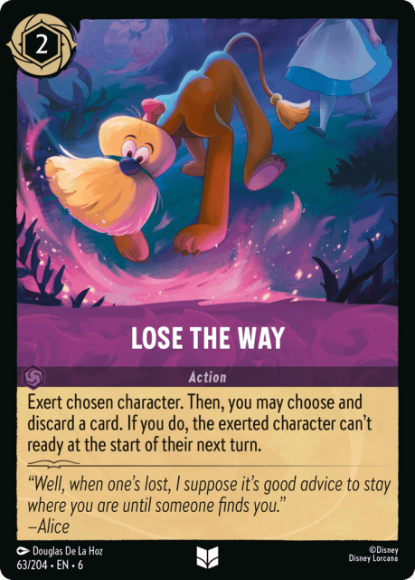 Lose the Way (Cold Foil) (63) — Azurite Sea