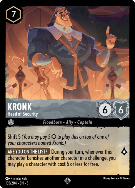 Kronk (Cold Foil) (185) — Shimmering Skies