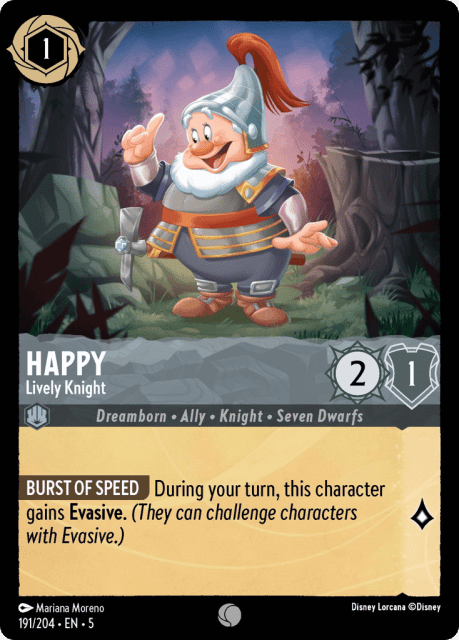 Happy (Cold Foil) (191) — Shimmering Skies