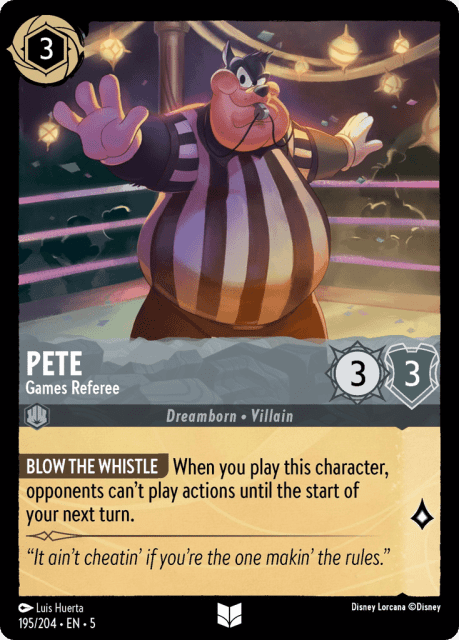Pete (Cold Foil) (195) — Shimmering Skies
