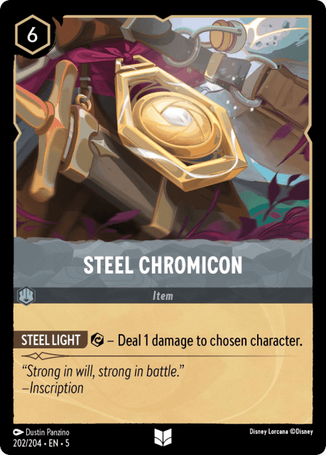 Steel Chromicon (Cold Foil) (202) — Shimmering Skies