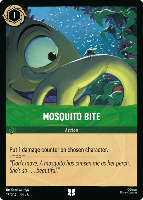 Mosquito Bite (Cold Foil) (96) — Azurite Sea