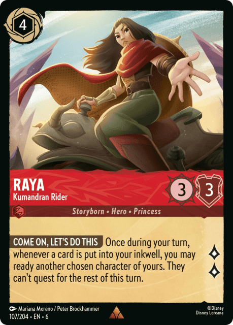 Raya (Cold Foil) (107) — Azurite Sea