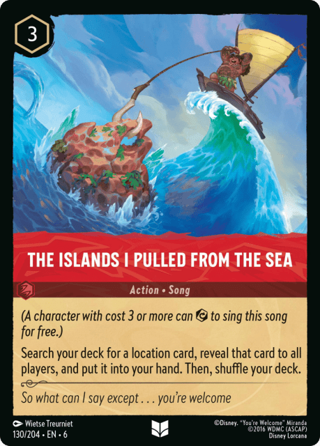 The Islands I Pulled from the Sea (Cold Foil) (130) — Azurite Sea