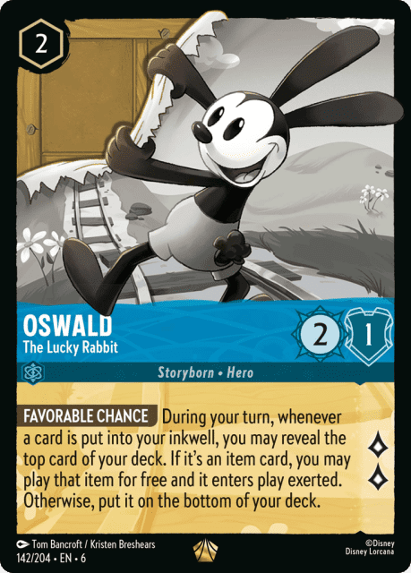 Oswald (Cold Foil) (142) — Azurite Sea