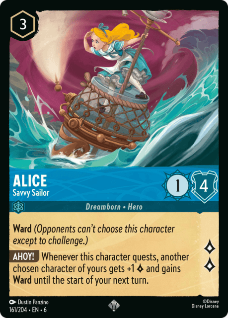 Alice (Cold Foil) (161) — Azurite Sea