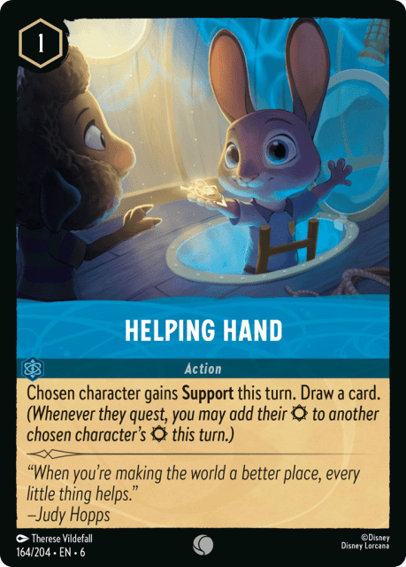 Helping Hand (164) — Azurite Sea
