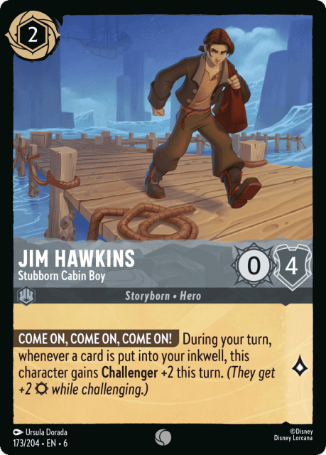Jim Hawkins (Cold Foil) (173) — Azurite Sea