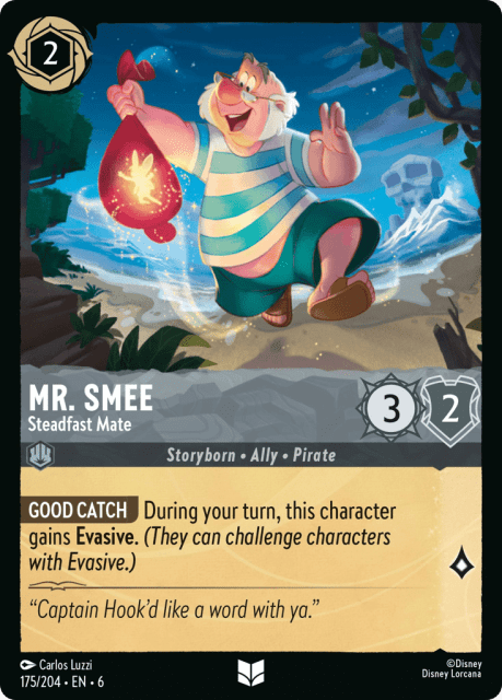 Mr. Smee (Cold Foil) (175) — Azurite Sea