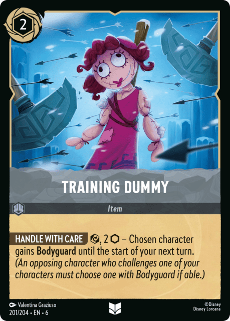 Training Dummy (Cold Foil) (201) — Azurite Sea