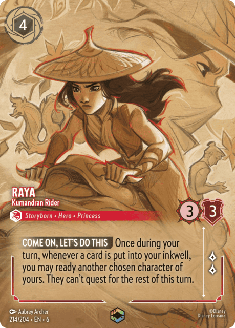Raya (Holofoil) (214) — Azurite Sea