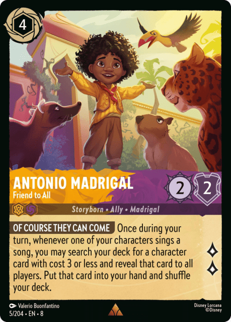 Antonio Madrigal (Cold Foil) (5) — Reign of Jafar