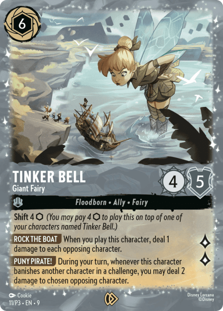 Tinker Bell (Holofoil) (11) — Promo Expansion 3