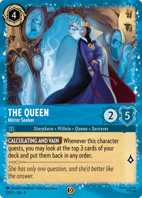 The Queen (Holofoil) (12) — Promo Expansion 3