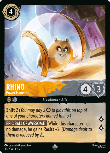 Rhino (Cold Foil) (30) — Reign of Jafar