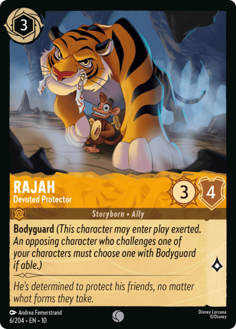 Rajah (Cold Foil) (6) — Whispers in the Well