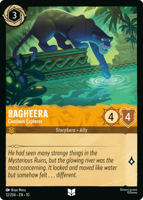 Bagheera (Cold Foil) (12) — Whispers in the Well