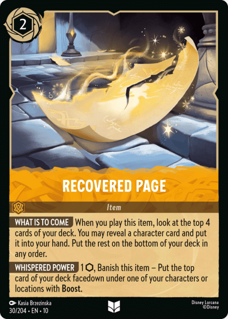 Recovered Page (30) — Whispers in the Well