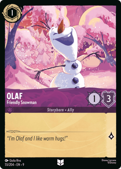 Olaf (Cold Foil) (55) — Fabled