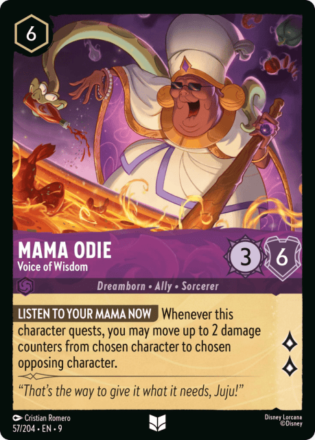 Mama Odie (Cold Foil) (57) — Fabled