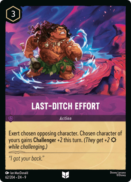 Last-Ditch Effort (62) — Fabled