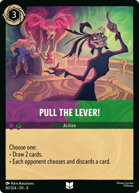 Pull the Lever! (Cold Foil) (80) — Reign of Jafar