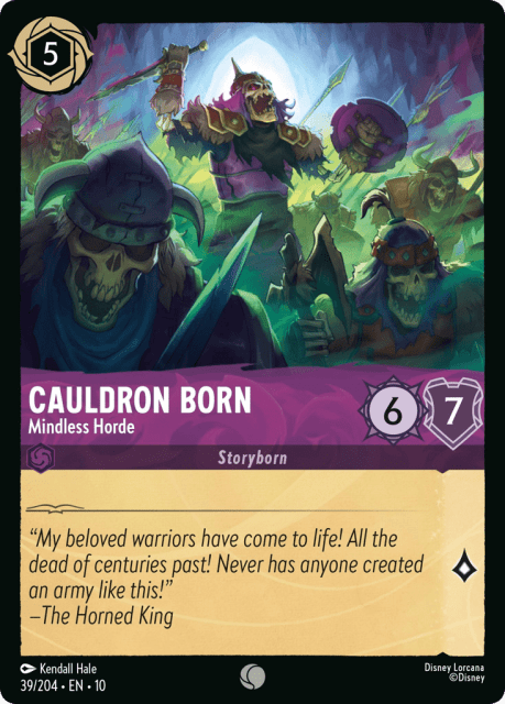 Cauldron Born (Cold Foil) (39) — Whispers in the Well