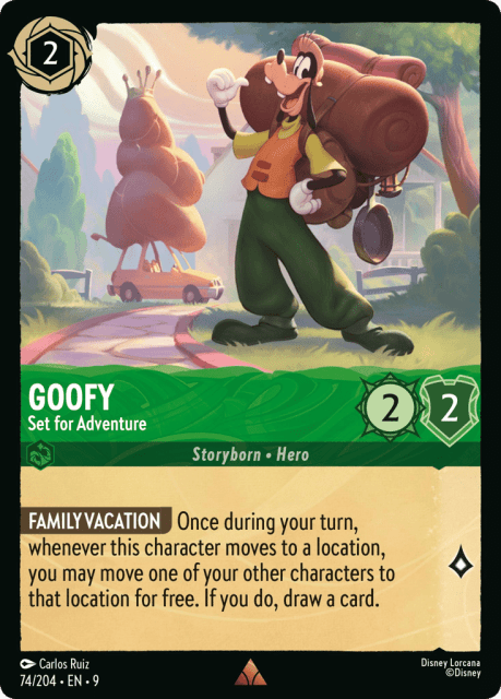 Goofy (Cold Foil) (74) — Fabled