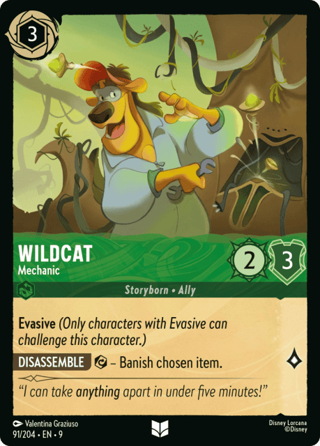 Wildcat (Cold Foil) (91) — Fabled