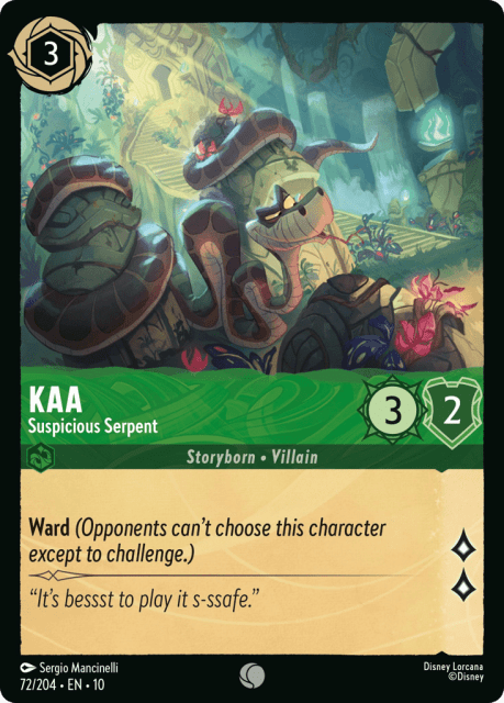 Kaa (Cold Foil) (72) — Whispers in the Well