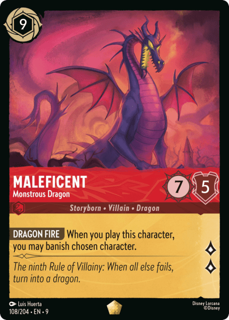 Maleficent (Cold Foil) (108) — Fabled
