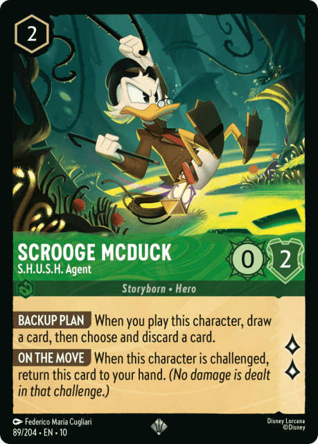 Scrooge McDuck (Cold Foil) (89) — Whispers in the Well