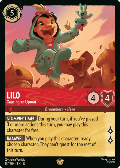 Lilo (Cold Foil) (137) — Reign of Jafar