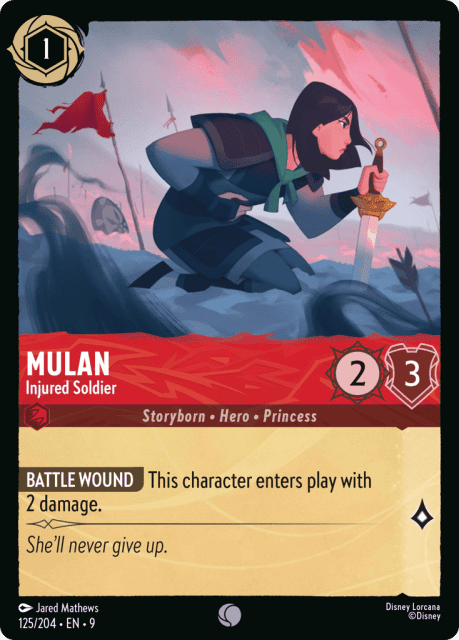 Mulan (Cold Foil) (125) — Fabled