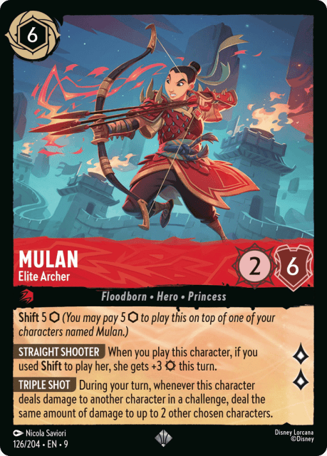 Mulan (Cold Foil) (126) — Fabled
